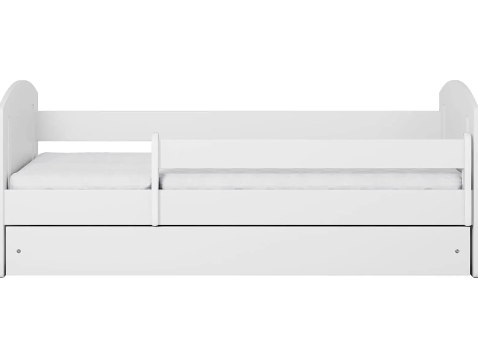 Łóżko Classic2 140x80z szufladą białe