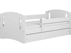 Łóżko Classic2 140x80z szufladą białe
