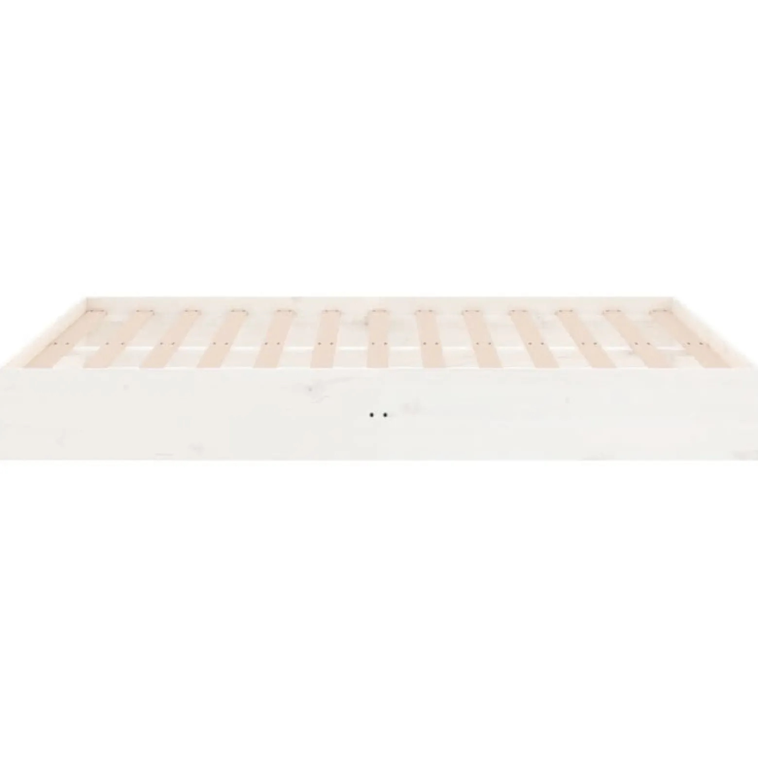 Łóżko Drewniane Rama Łóżka Sofa Biała Do Sypialni Pokoju 140 x 190 cm