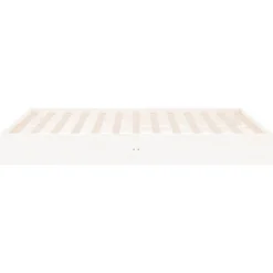 Łóżko Drewniane Rama Łóżka Sofa Biała Do Sypialni Pokoju 160 x 200 cm