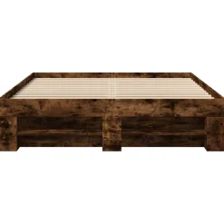 Łóżko Drewniane Rama Łóżka Sofa Brązowe Do Sypialni Pokoju 120x200 cm