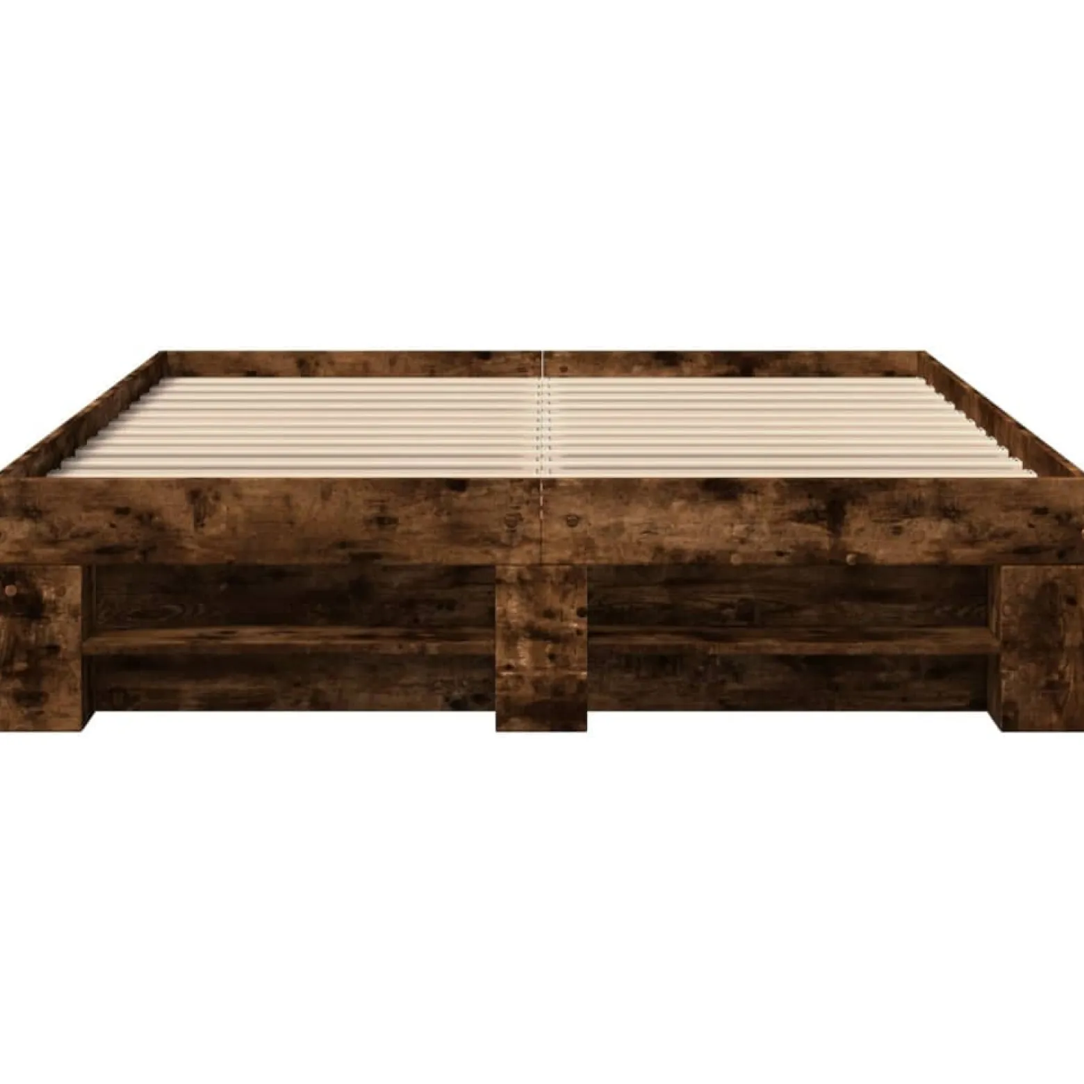 Łóżko Drewniane Rama Łóżka Sofa Brązowe Do Sypialni Pokoju 120x200 cm