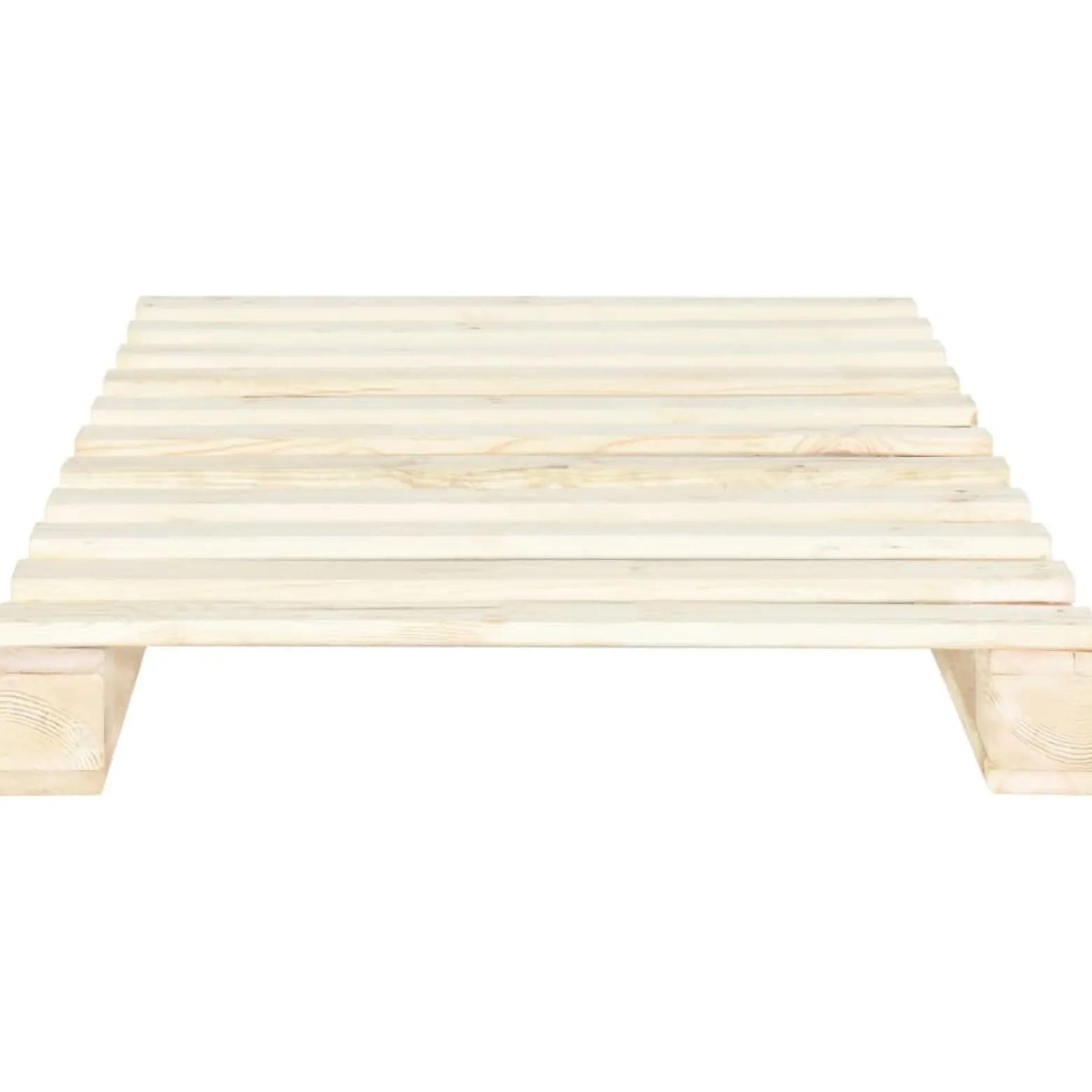 Łóżko Drewniane Rama Łóżka Sofa Brązowe Do Sypialni Pokoju 100 x 200 cm