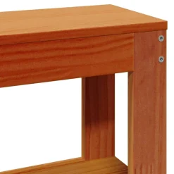 Łóżko Drewniane Rama Łóżka Sofa Brązowe Do Sypialni Pokoju 100x200 cm