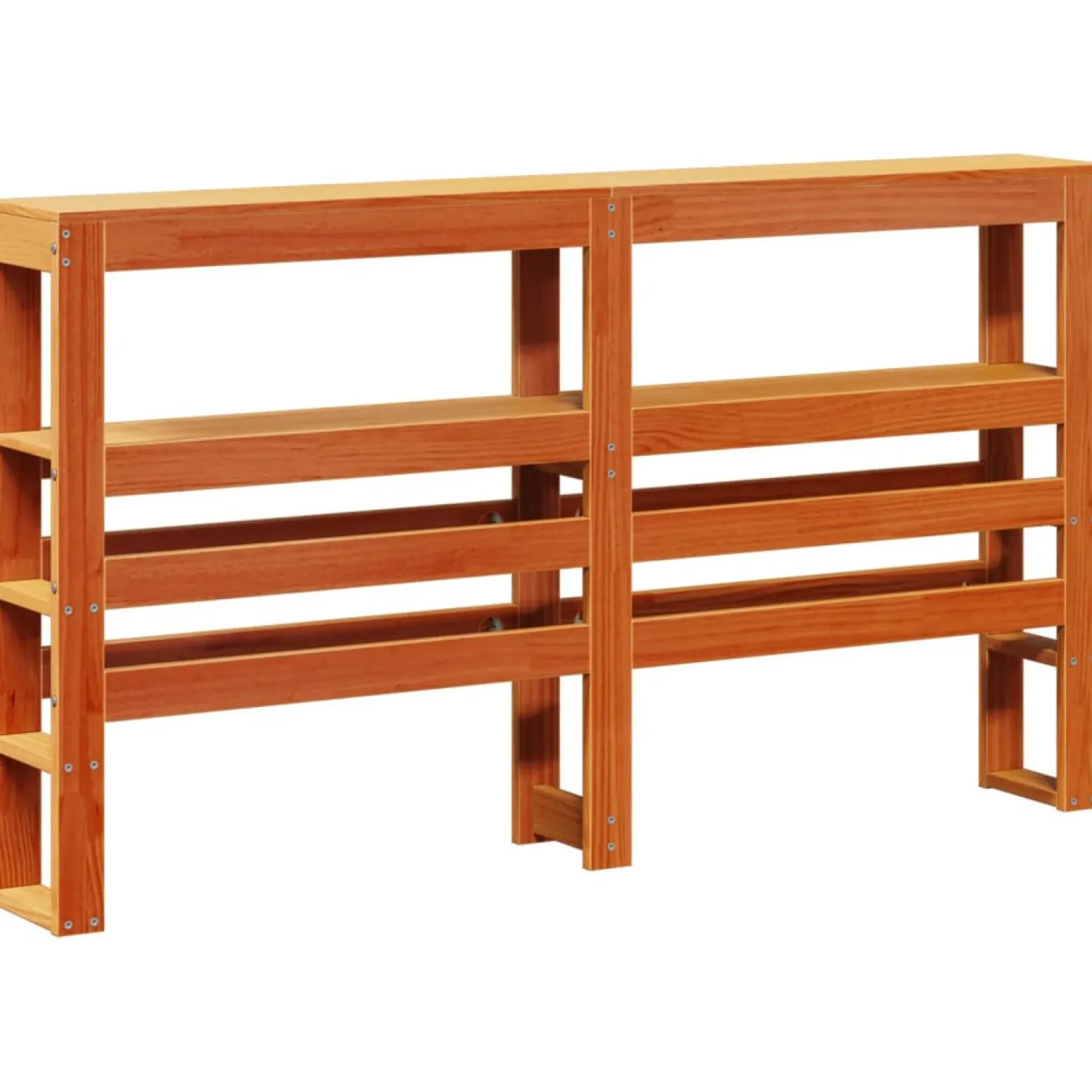 Łóżko Drewniane Rama Łóżka Sofa Brązowe Do Sypialni Pokoju 120x190 cm
