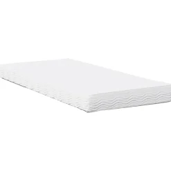 Łóżko Drewniane Rama Łóżka Sofa Ze Stelażem Brązowa 80x200 cm