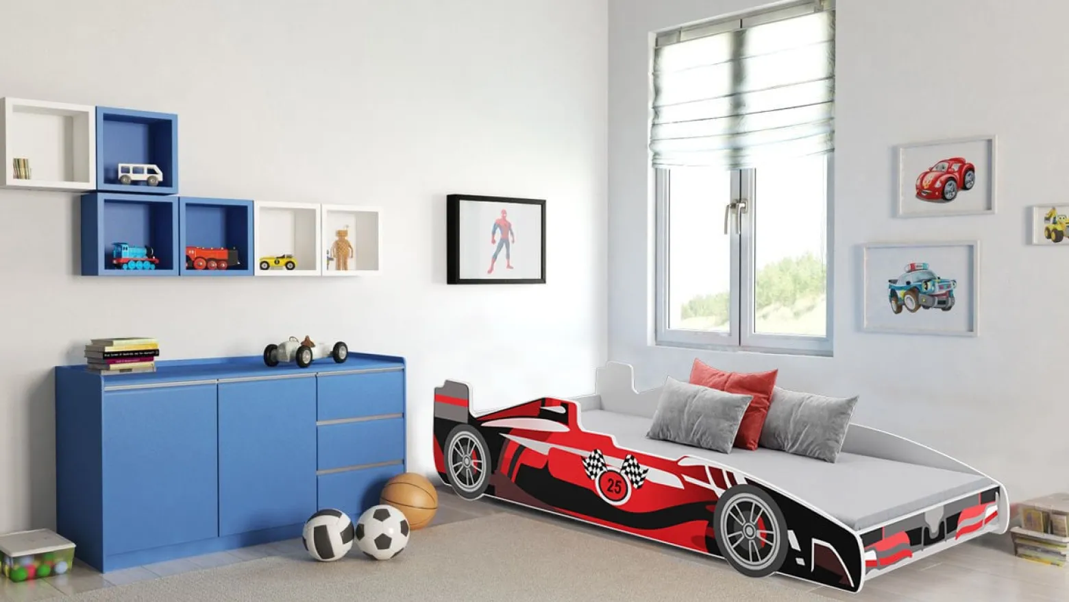 Łóżko dziecięce FORMUŁA 160 x 80 cm