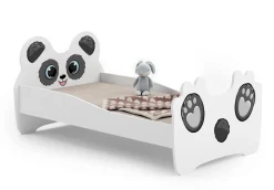 Łóżko dziecięce pojedyncze Panda 140x70