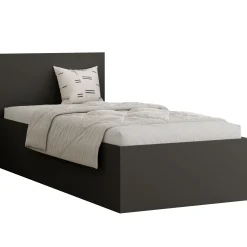 Łóżko dziecięce SIMPLE bez materaca | 90x200 Czarne