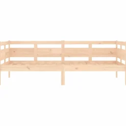 Łóżko dzienne lite drewno sosnowe 90x190 cm