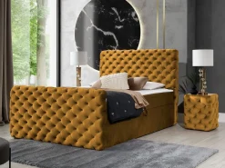Łóżko kontynentalne Chesterfield Lux 180x200