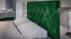Łóżko kontynentalne DUSTIN 90x200 prawy magic velvet 2216