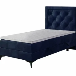 Łóżko kontynentalne DUSTIN 90x200 prawy magic velvet 2216