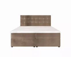 Łóżko kontynentalne Indu Conti 140 brązowy