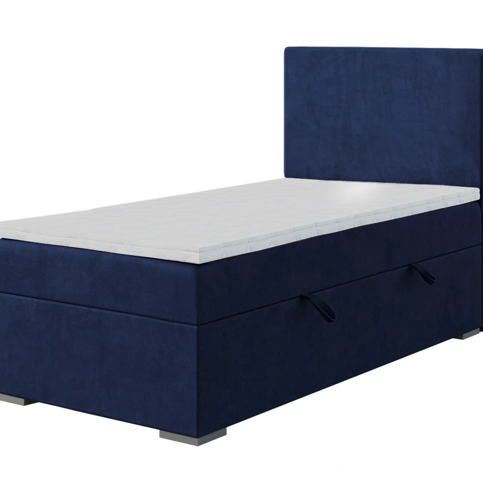 Łóżko kontynentalne LENI 90x200 prawy magic velvet 2216