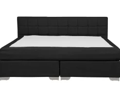 Łóżko kontynentalne materac 180x200 czarne