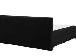 Łóżko kontynentalne materac 180x200 czarne