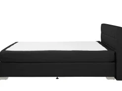 Łóżko kontynentalne materac 180x200 czarne