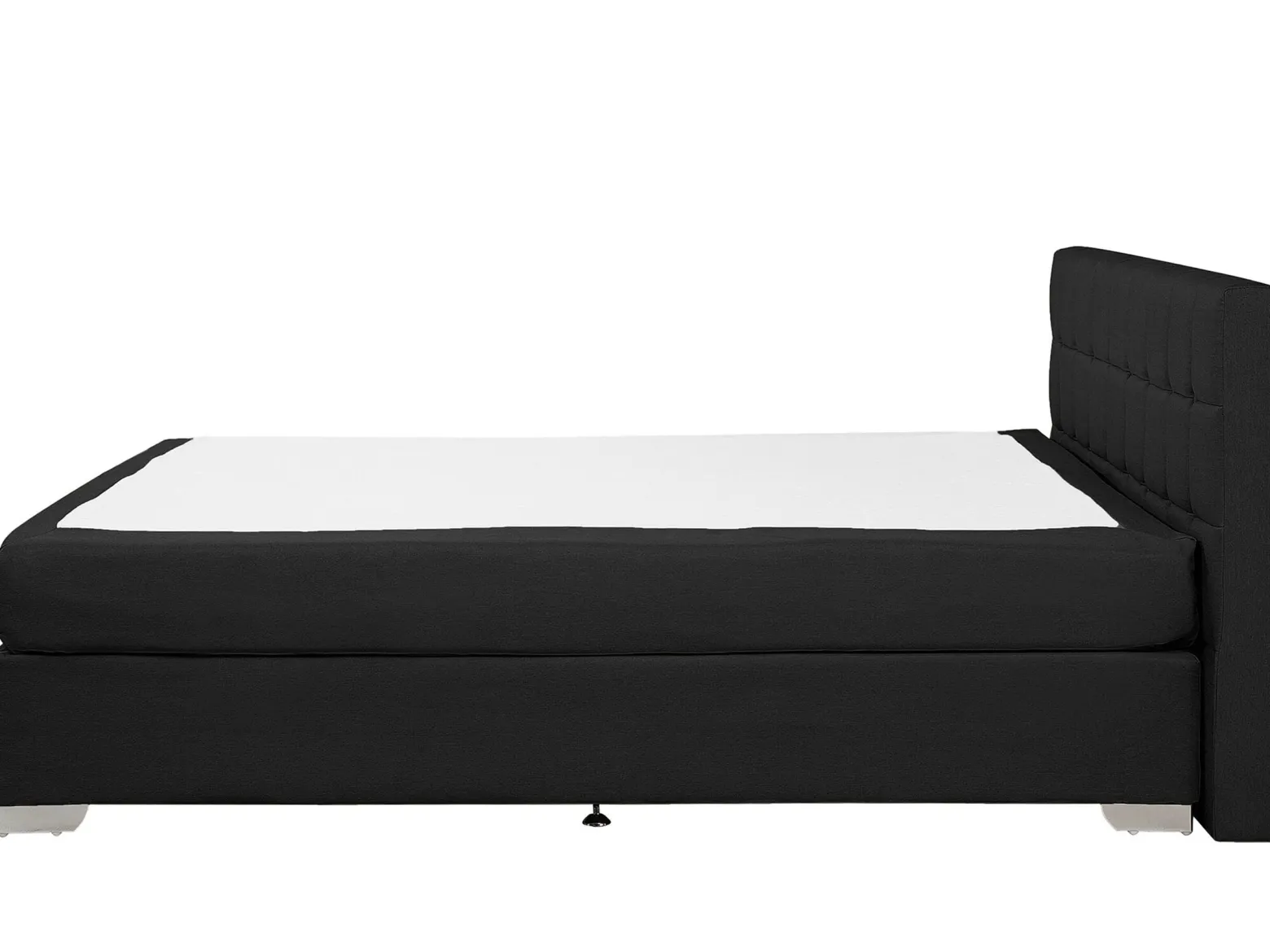 Łóżko kontynentalne materac 180x200 czarne