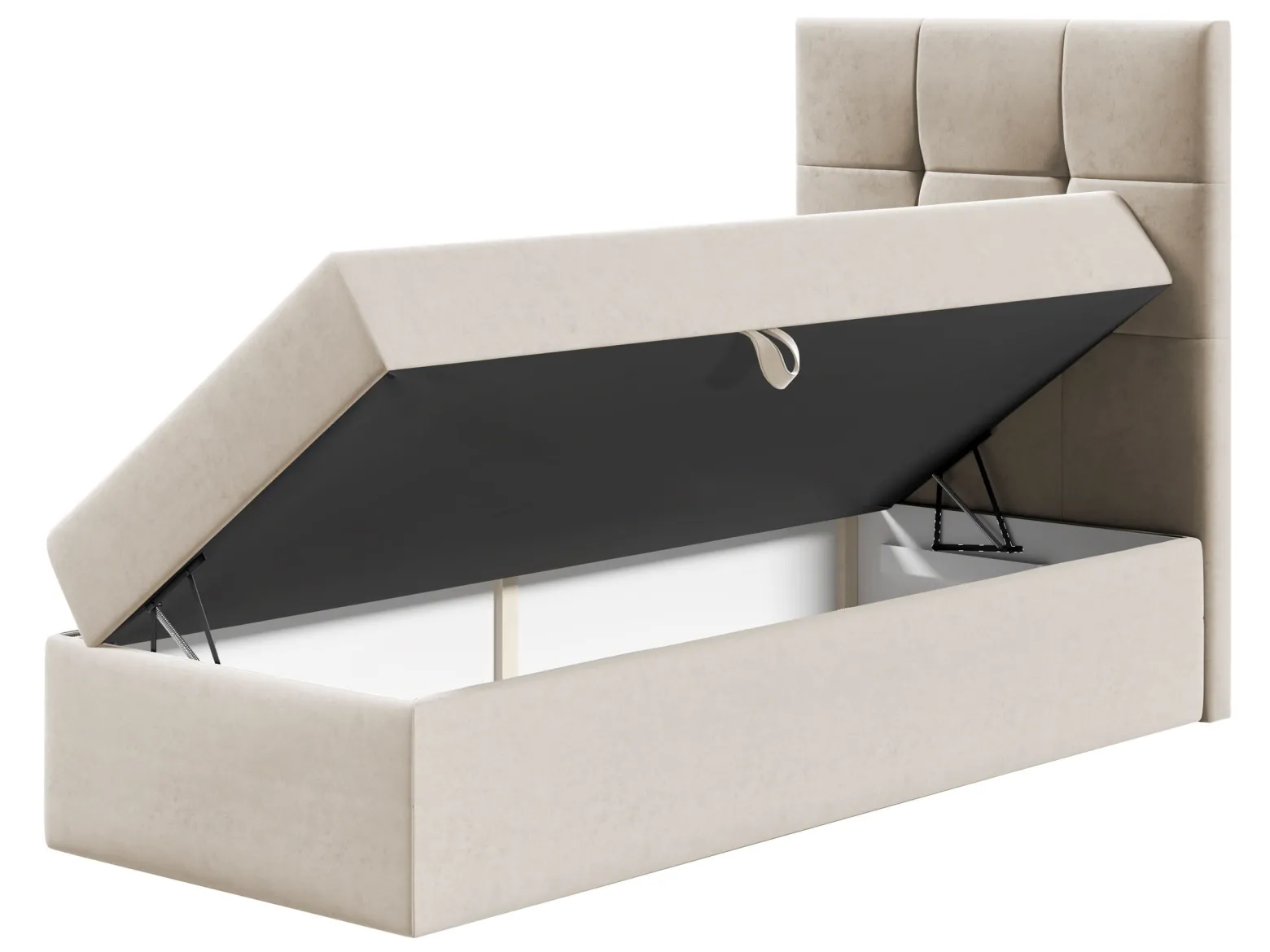Łóżko kontynentalne Mini 2 80x200, Strona: Prawa