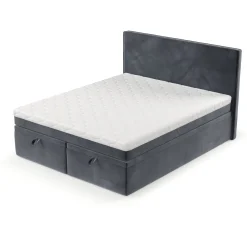 Łóżko kontynentalne ZALLA 140x200 z pojemnikiem KRO
