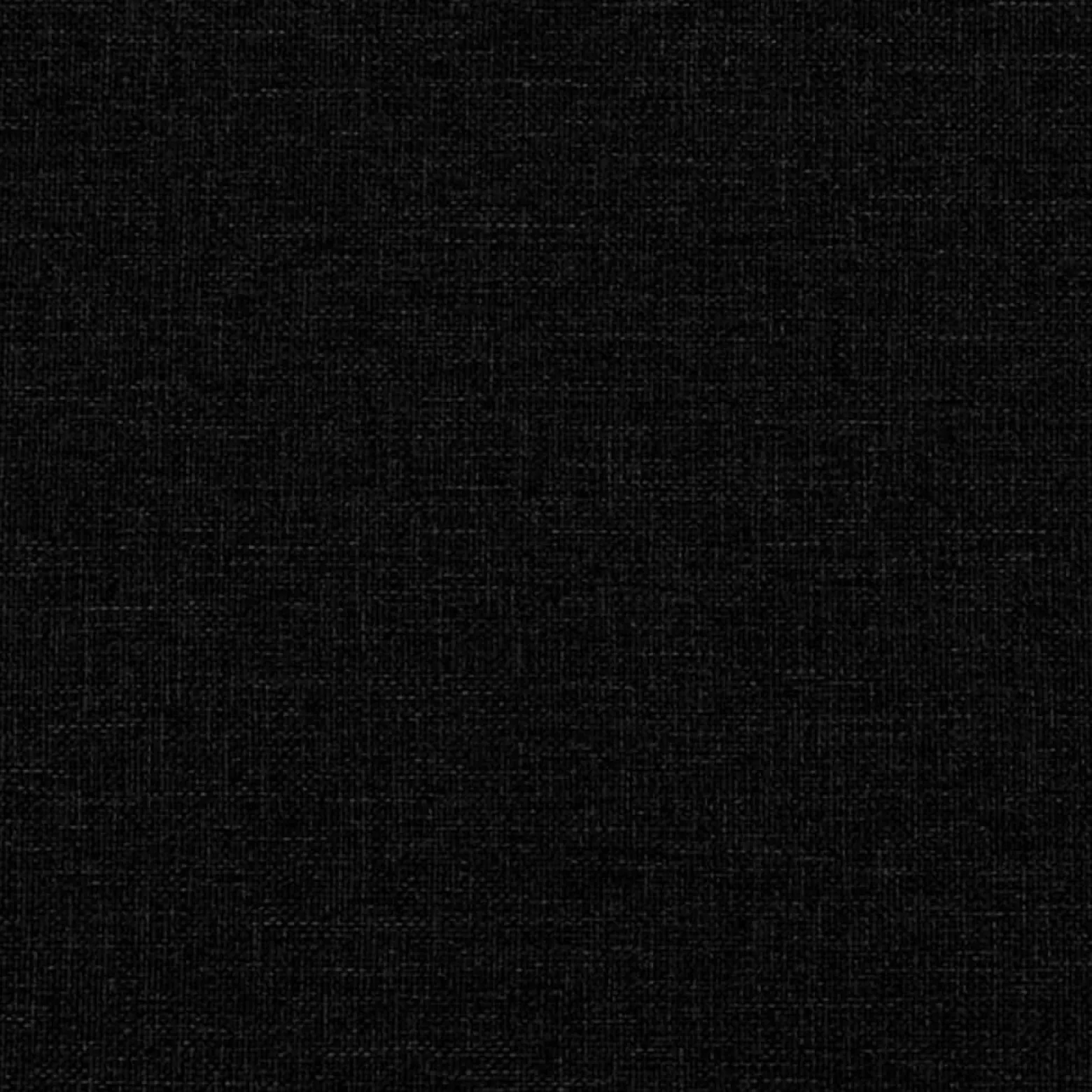 Łóżko kontynentalne z materacem, czarne, tkanina, 80x200 cm