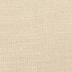Łóżko kontynentalne z materacem, kremowe, 120x190 cm, tkanina