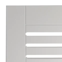KOLM Drzwiczki ażurowe MDF lakier półmat Białe 72 x 29,4 cm