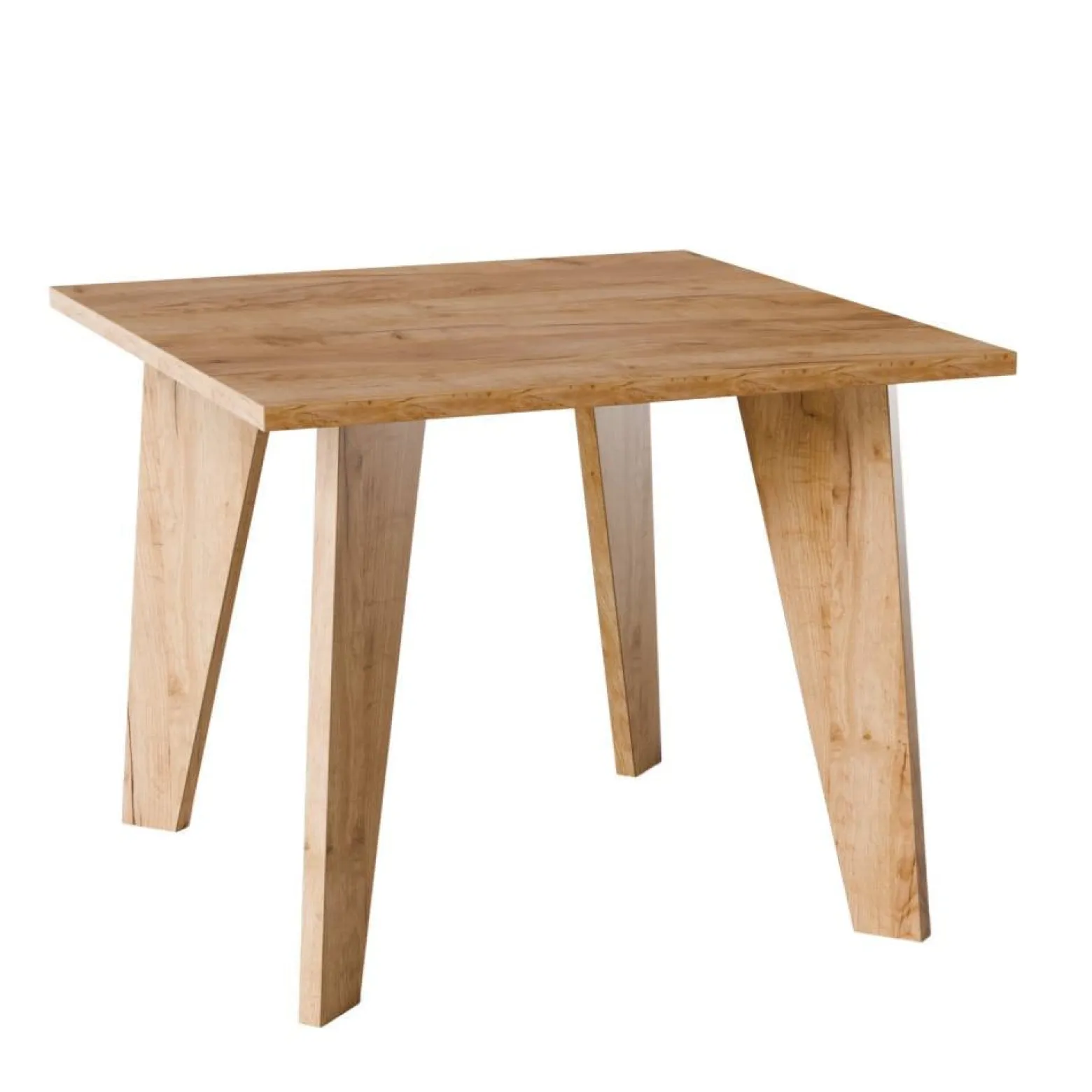 KOLM Stół OLEN 90x90 cm do kuchni, salonu, jadalni Dąb Craft