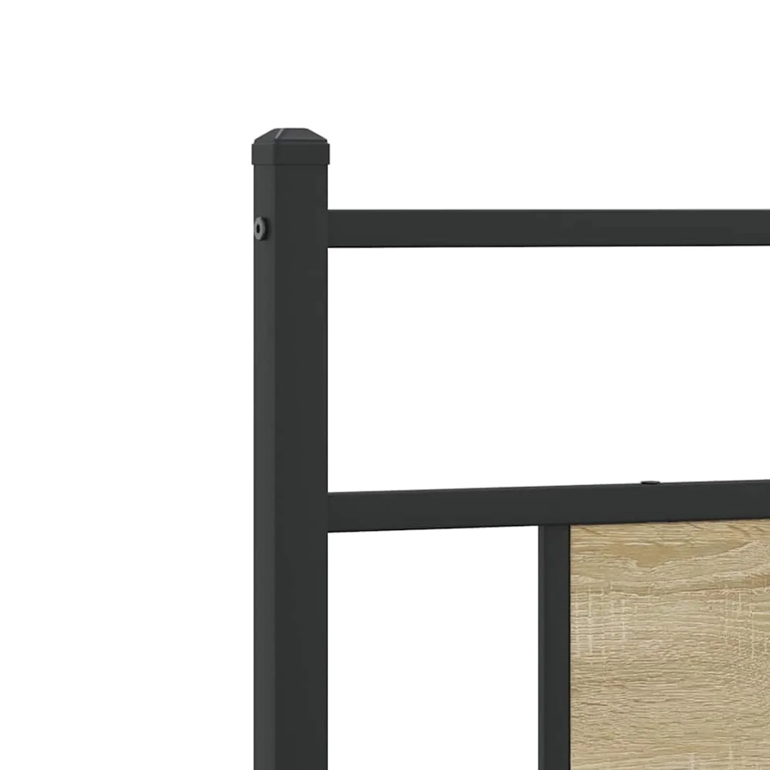 Łóżko Metalowe Rama Łóżka Metalowa Ze Stelażem Pokoj Sypialnia 80x200 cm