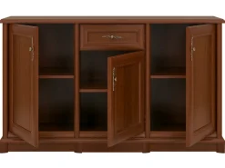 Komoda Kent 154 cm z 3 drzwiami i szufladą kasztan