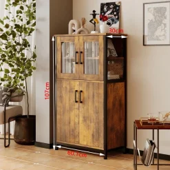 Komoda rustykalna kredens retro vintage loft do jadalni salonu kuchenna