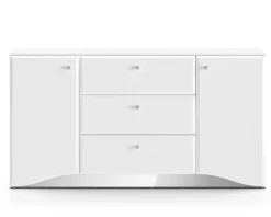 Komoda BLANC 02 2D3S 160 biały połysk