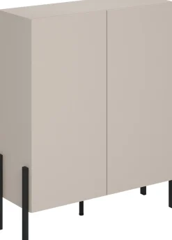 Komoda 114 cm do salonu sypialni z półkami JUKON