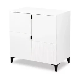 Komoda dla dzieci MIA MINI 80 biała/czarna