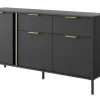 Komoda do salonu LARYSA B - antracyt