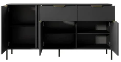 Komoda do salonu LARYSA B - antracyt