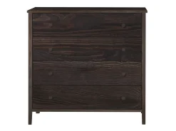 Komoda drewniana COLORADO II, 4 szuflady, kolor orzech