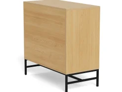 Komoda Harper Lamel 80x80 cm z 3 szufladami