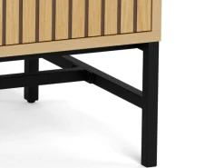 Komoda Harper Lamel 80x80 cm z 3 szufladami
