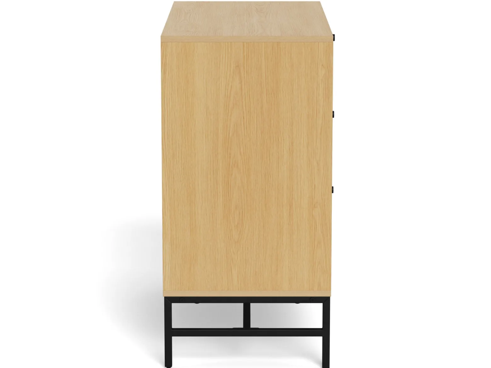 Komoda Harper Lamel 80x80 cm z 3 szufladami