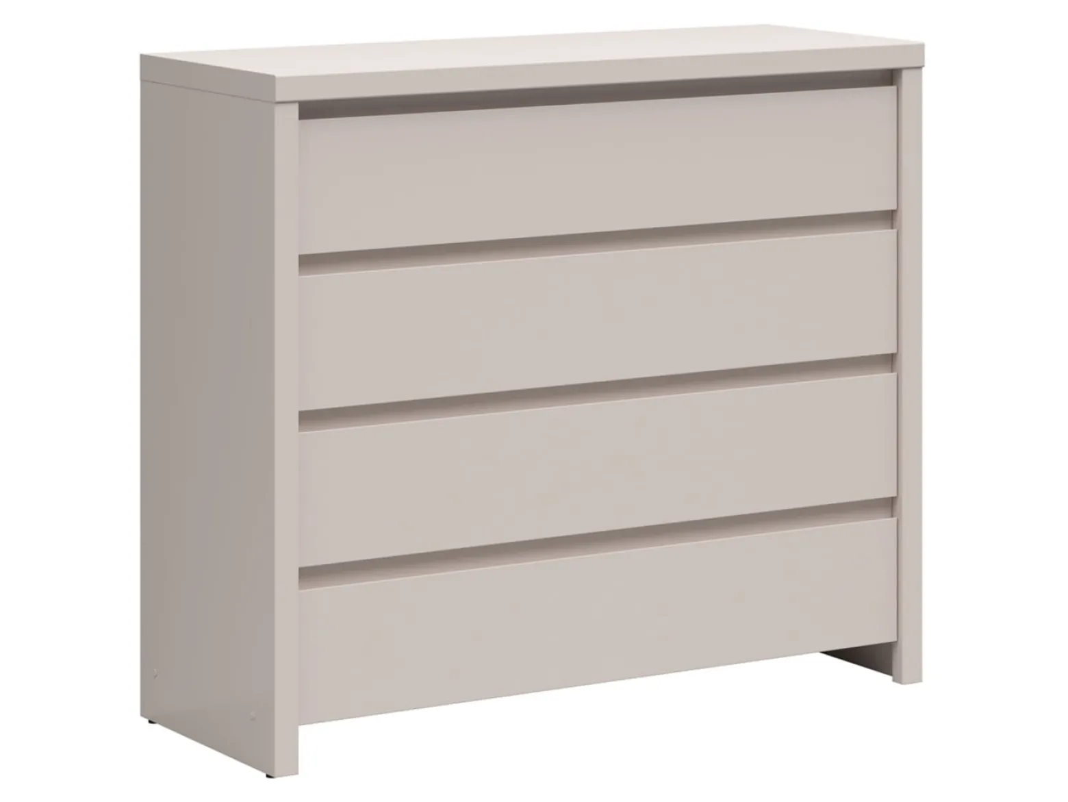 Komoda Kaspian 105 cm z 4 szufladami kaszmir