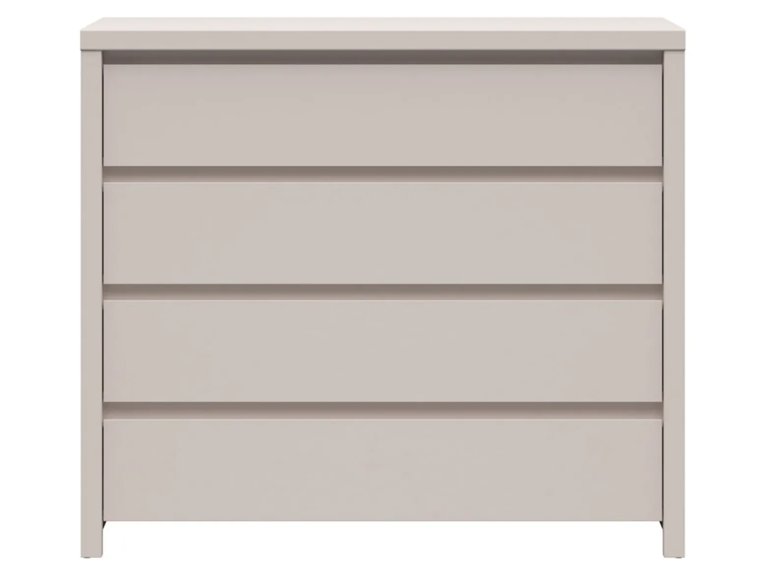 Komoda Kaspian 105 cm z 4 szufladami kaszmir