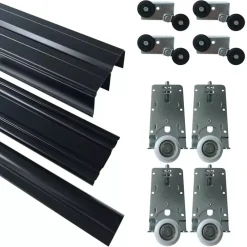 Komoda LOFT dwudrzwiowa 120 cm dąb artisan