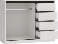 Komoda LOFT dwudrzwiowa 120 cm dąb artisan