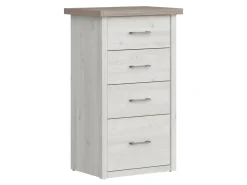 Komoda Luca Baby 60 cm z 4 szufladami modrzew sibiu jasny