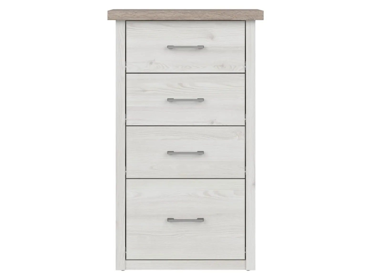 Komoda Luca Baby 60 cm z 4 szufladami modrzew sibiu jasny