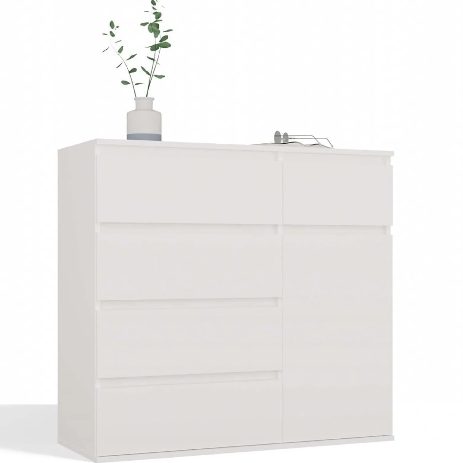 Komoda Malwa 1D5S Biały
