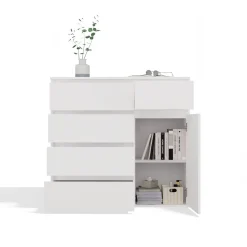 Komoda Malwa 1D5S Biały