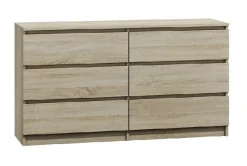 Komoda Malwa M6 140 - dąb sonoma